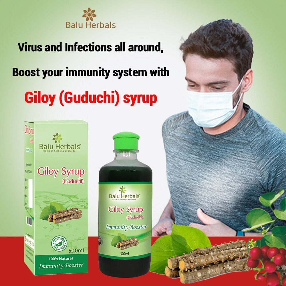 Balu Herbals - Giloy (Guduchi) Syrup – BALU HERBALS