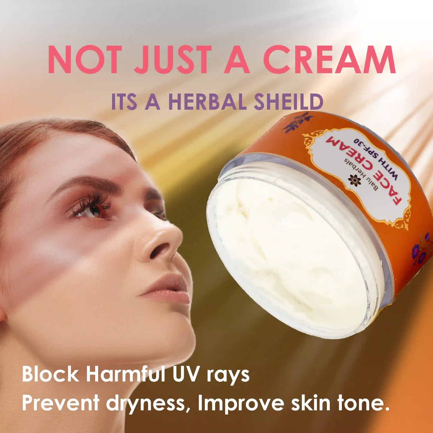 Balu Herbals Face Cream with SPF-30