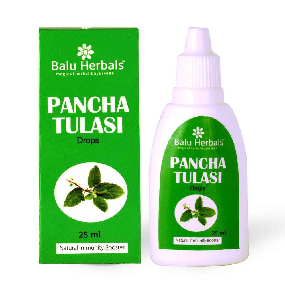 Balu Herbals - Pancha Tulasi Drops 25ml