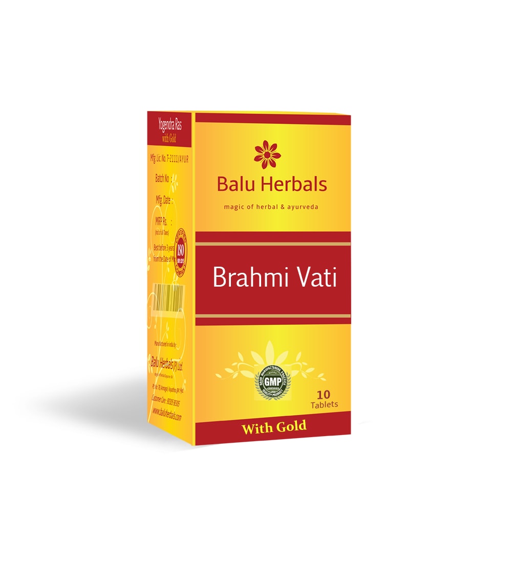 Balu Herbals - Brahmi Vati Gold