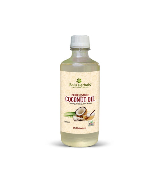 Balu Herbals - Pure Edible Coconut Oil 500ML