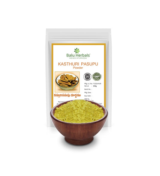 Aromatic Turmeric/Kasthuri pasupu/Kasthuri Haldi Powder